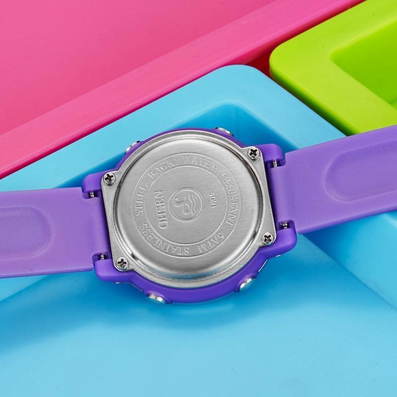 Silicone Digital Child Watches Children's Watches JinYu Watch Store