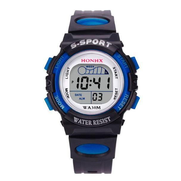 Silicone LED Digital Children Watches Children's Watches Shenzhen Sunshine Wholesale Co.,Ltd Blue