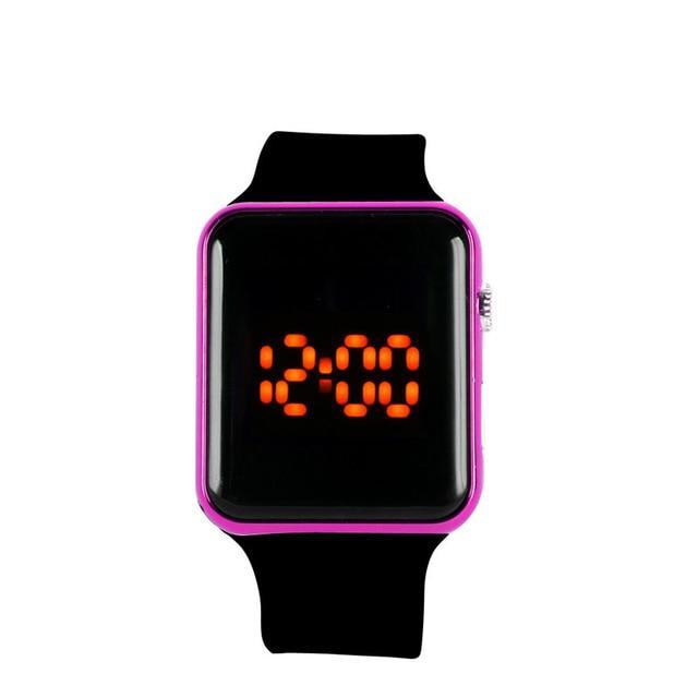 Silicone LED Sports Wristwatch Digital Watches Make a difference today Store Purple