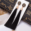 Silk Fabric Long Drop Earrings Drop Earrings HOCOLE Official Store