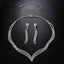 Silver Color Rhinestone Crystal Bridal Jewelry Sets For Women Bridal Jewelry Sets mecresh Official Store
