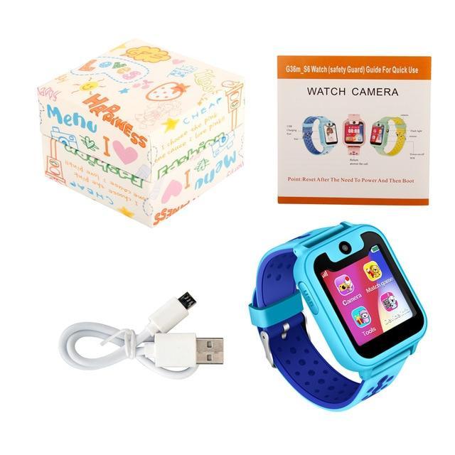 SIM Supported Baby Tracking Watches Smart Watches smartwatch dropshipping Store Black