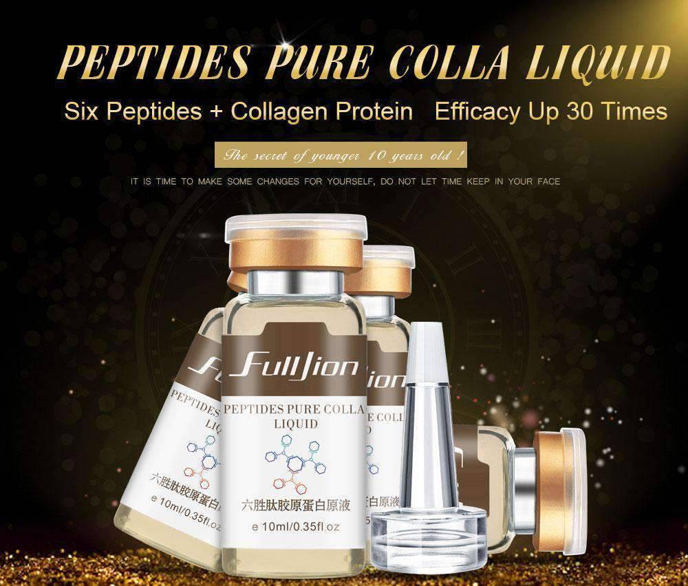 Six Peptides Collagen Skin Care Anti-Wrinkle Serum Serum 5A International Trade - 24 Hours