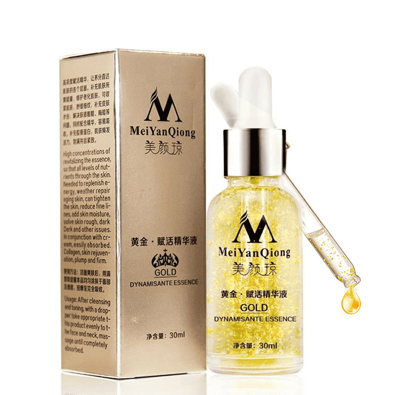 Skin Care 24K Gold Essence Anti Aging Whitening Facial Self Tanners and Bronzers Facial Self Tanners & Bronzers MeiYanQiong Official Store