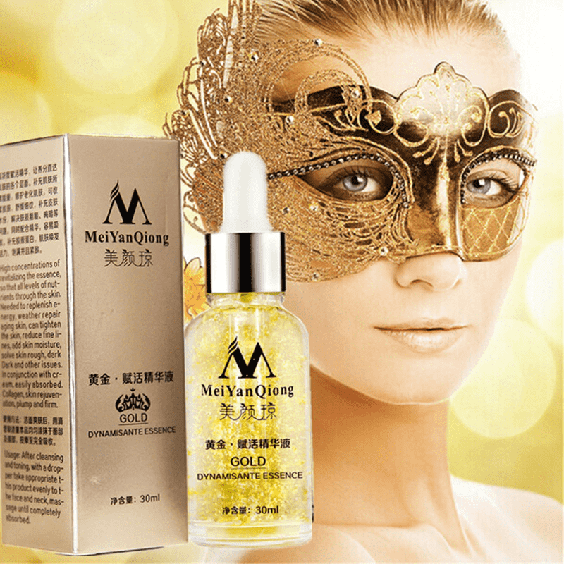 Skin Care 24K Gold Essence Anti Aging Whitening Facial Self Tanners and Bronzers Facial Self Tanners & Bronzers MeiYanQiong Official Store Default Title