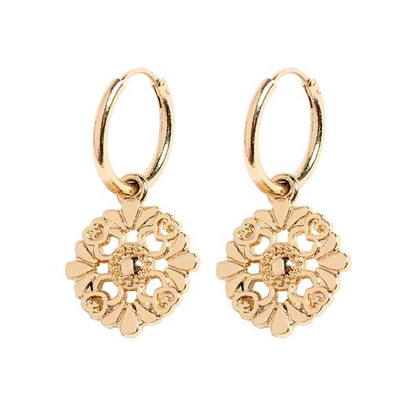 Small Hoop Earrings Hoop Earrings ArtiLady Jewelry (Stylish Designer Brand) E7890 Clear