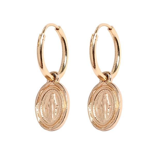 Small Hoop Earrings Hoop Earrings ArtiLady Jewelry (Stylish Designer Brand) E7896 Clear