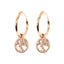 Small Hoop Earrings Hoop Earrings ArtiLady Jewelry (Stylish Designer Brand) E7897 Clear