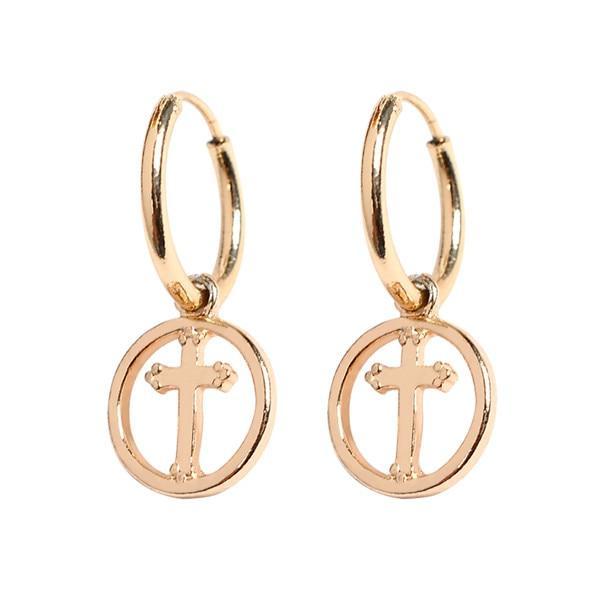 Small Hoop Earrings Hoop Earrings ArtiLady Jewelry (Stylish Designer Brand) E7899 Clear