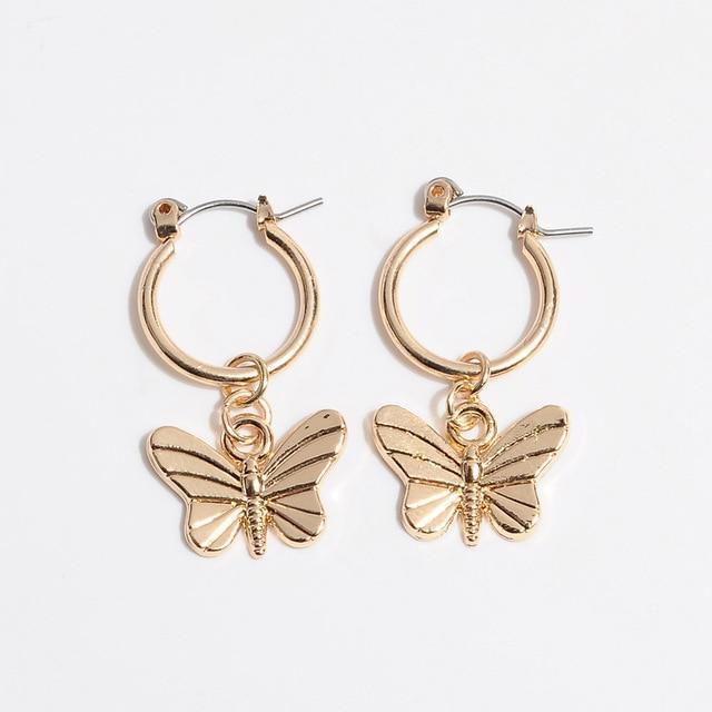 Small Hoop Earrings Hoop Earrings ArtiLady Jewelry (Stylish Designer Brand) E8523 Clear