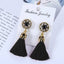 Small Tassel Face Fringed Earrings Drop Earrings XP Official Store