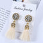 Small Tassel Face Fringed Earrings Drop Earrings XP Official Store