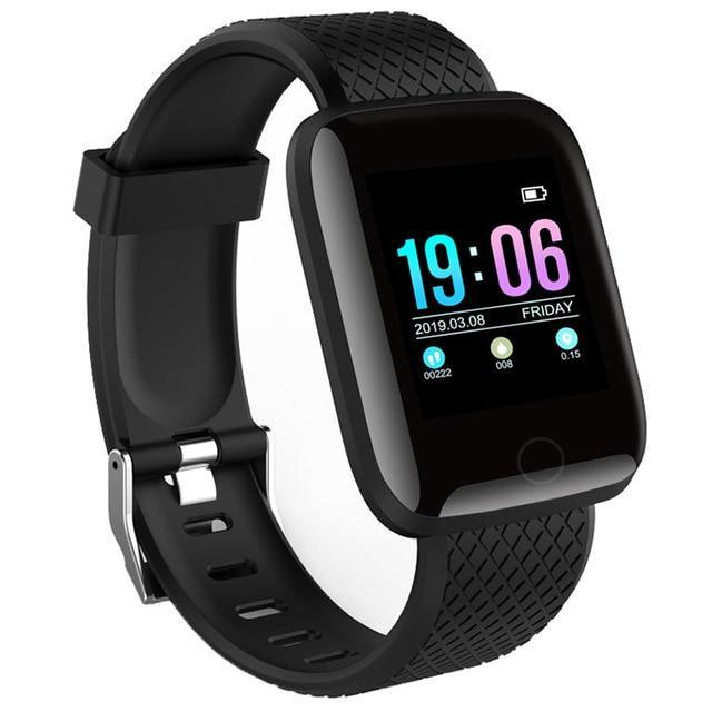 Smart GPS Tracker Wristwatch Digital Watches FashionBay Watch Store Black