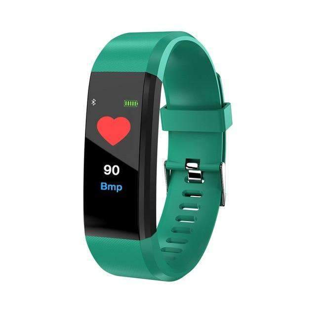 Smart Touch Fitness Tracker Stopwatch Unisex Digital Watch Digital Watches Exquisite Watch Store Green