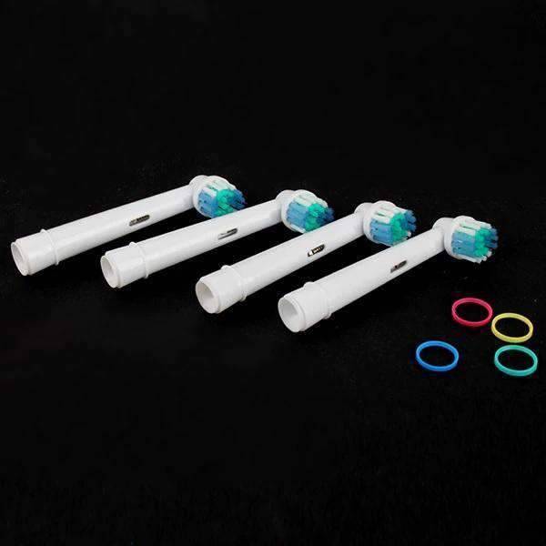 Soft Bristled 4 PCs Electric Toothbrush Oral Hygiene Product Toothbrushes The Silk Road Co. Ltd.