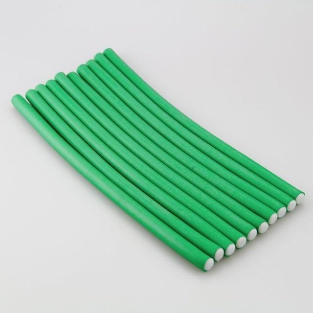 Soft Foam Bendy High Rollers Hair Curler Hair Rollers Shop4411038 Store green 1.2cm