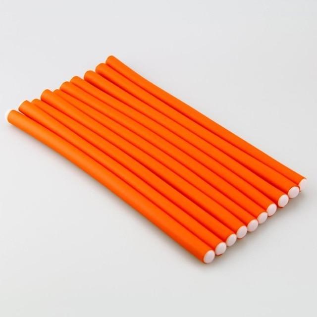 Soft Foam Bendy High Rollers Hair Curler Hair Rollers Shop4411038 Store orange 1.2cm