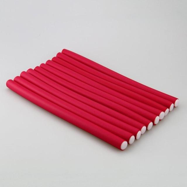 Soft Foam Bendy High Rollers Hair Curler Hair Rollers Shop4411038 Store red 1.2cm
