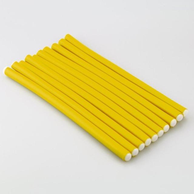 Soft Foam Bendy High Rollers Hair Curler Hair Rollers Shop4411038 Store yellow 1.2cm