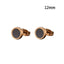 Solid Round Shaped Big Stud Earrings For Unisex Use Stud Earrings Top Gift 12MM16