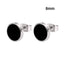 Solid Round Shaped Big Stud Earrings For Unisex Use Stud Earrings Top Gift 8MM