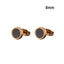 Solid Round Shaped Big Stud Earrings For Unisex Use Stud Earrings Top Gift 8MM14