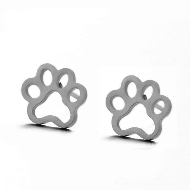 Stainless Steel Animal Stud Earrings Stud Earrings Shine Lives Store Silver Claw