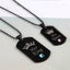 Stainless Steel Couple Necklace Pendant Necklaces subeads Store