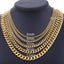 Stainless Steel Cuban Chain Necklace Chain Necklaces Davieslee Franchised Store