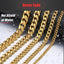Stainless Steel Cuban Chain Necklace Chain Necklaces Davieslee Franchised Store