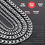 Stainless Steel Cuban Necklace Chain Necklaces Davieslee Franchised Store