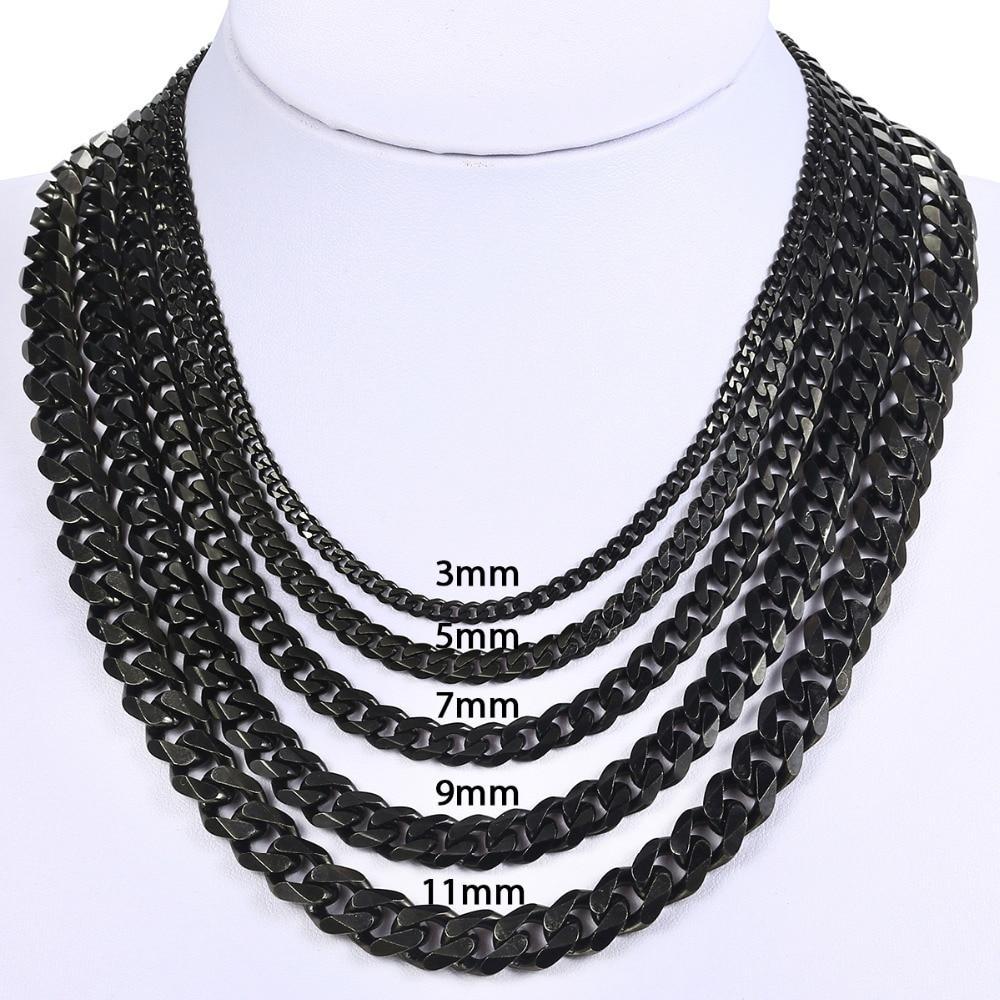 Stainless Steel Men’s Chain Necklace Chain Necklaces Davieslee Store