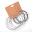 Stainless Steel Nickel Free Earrings Hoop Earrings YIWU DANZE Fashion Jewelry 4 E0609 Hoop Earrings