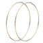 Stainless Steel Nickel Free Earrings Hoop Earrings YIWU DANZE Fashion Jewelry 4 E0852-1 Gold