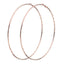 Stainless Steel Nickel Free Earrings Hoop Earrings YIWU DANZE Fashion Jewelry 4 E0852-2 Silver