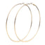 Stainless Steel Nickel Free Earrings Hoop Earrings YIWU DANZE Fashion Jewelry 4 E0855-1 Gold