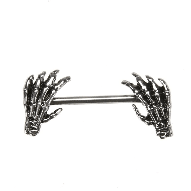 Stainless Steel Nipple Piercing Jewelry with Weight Bar Design Body Jewelry exquisite seconds Machine Store 01