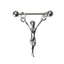 Stainless Steel Nipple Piercing Jewelry with Weight Bar Design Body Jewelry exquisite seconds Machine Store 02