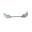 Stainless Steel Nipple Piercing Jewelry with Weight Bar Design Body Jewelry exquisite seconds Machine Store 08