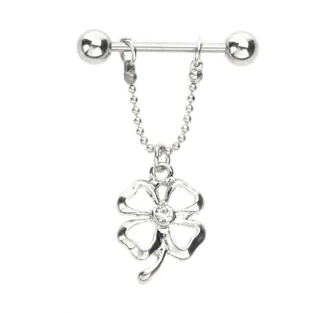 Stainless Steel Nipple Piercing Jewelry with Weight Bar Design Body Jewelry exquisite seconds Machine Store 11