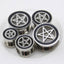 Stainless Steel Pentagram Star Ear Jewelry Body Jewelry ZS Jewellery Store 6mm