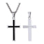 Stainless Steel Personalized Cross Necklace Pendant Necklaces Starlord Official Store Personalized silver