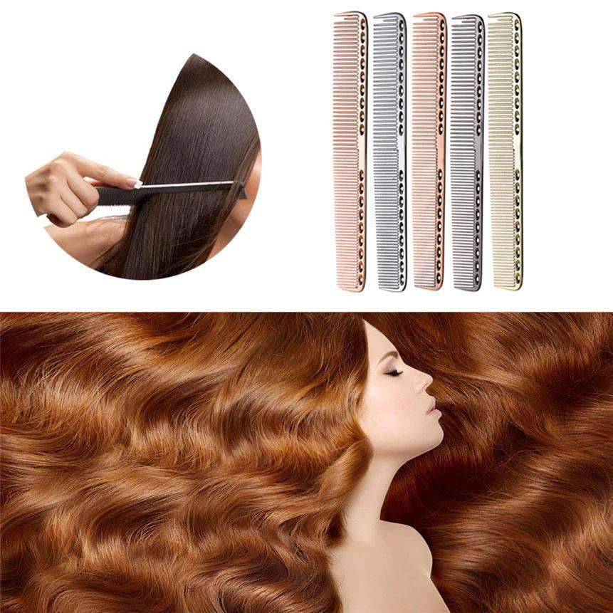 Stainless Steel Professional Salon Anti-Static Hair Comb Combs ColorWomen SimpleFly Shop Co.,LTD