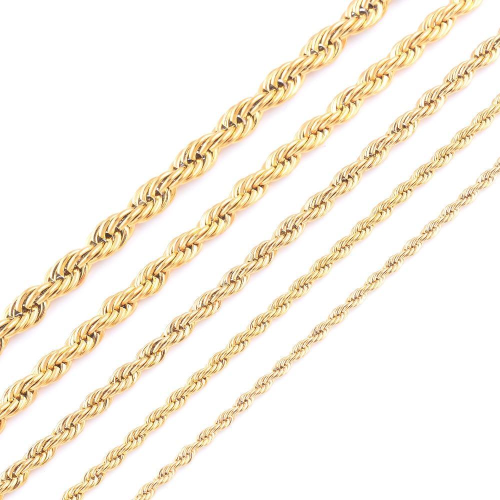 Stainless Steel Rope Chain Necklace Chain Necklaces PAYOT LANEY Official Store
