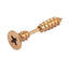 Stainless Steel Screw Earrings Stud Earrings Top Gift gold