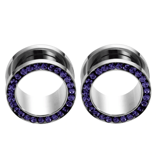 Stainless Steel Screwed Earring Body Jewelry Body Jewelry SWANJO Jewelry Store Style 12 6mm