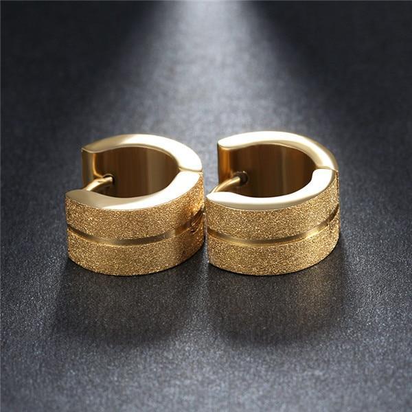Stainless Steel Small Hoop Earrings Hoop Earrings ZORCVENS Official Store 60823