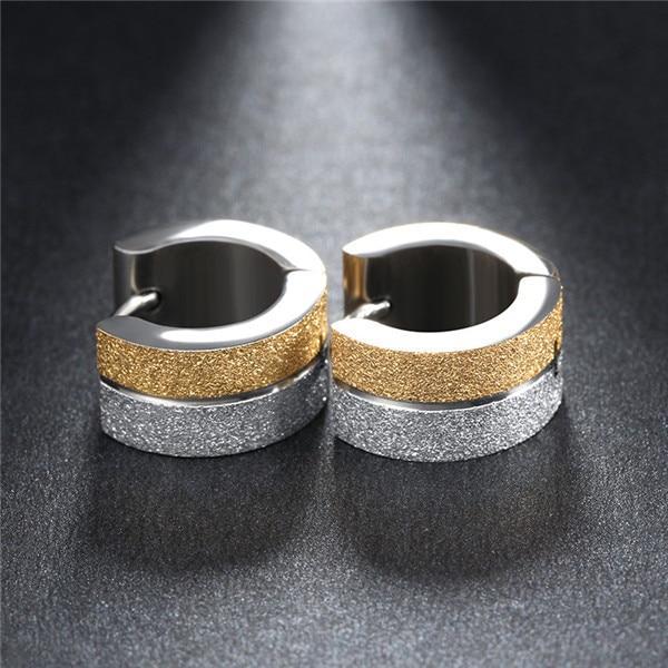 Stainless Steel Small Hoop Earrings Hoop Earrings ZORCVENS Official Store 60832