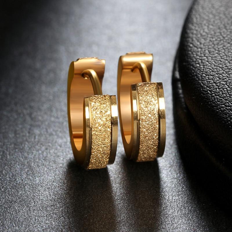 Stainless Steel Small Hoop Earrings Hoop Earrings ZORCVENS Official Store