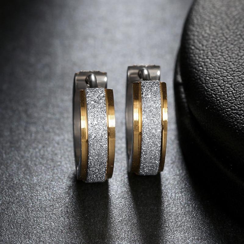 Stainless Steel Small Hoop Earrings Hoop Earrings ZORCVENS Official Store